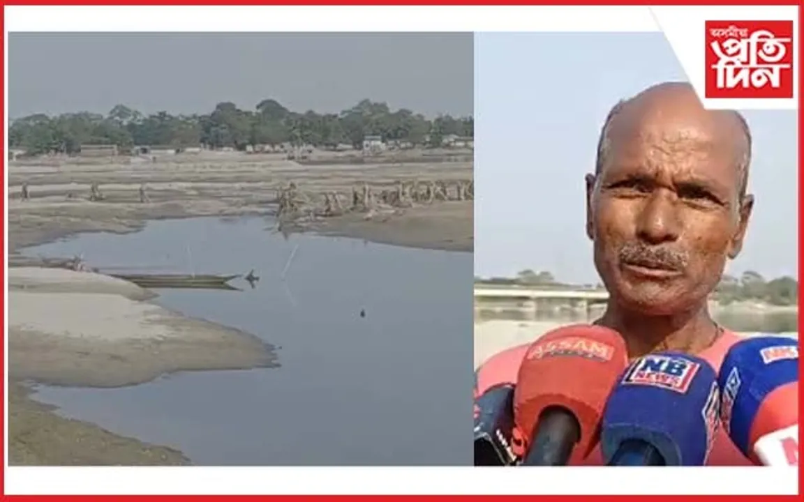 সৰভোগৰ বেকী নদীত খনন কাৰ্য্যক লৈ সৰৱ গাঁৱবাসী