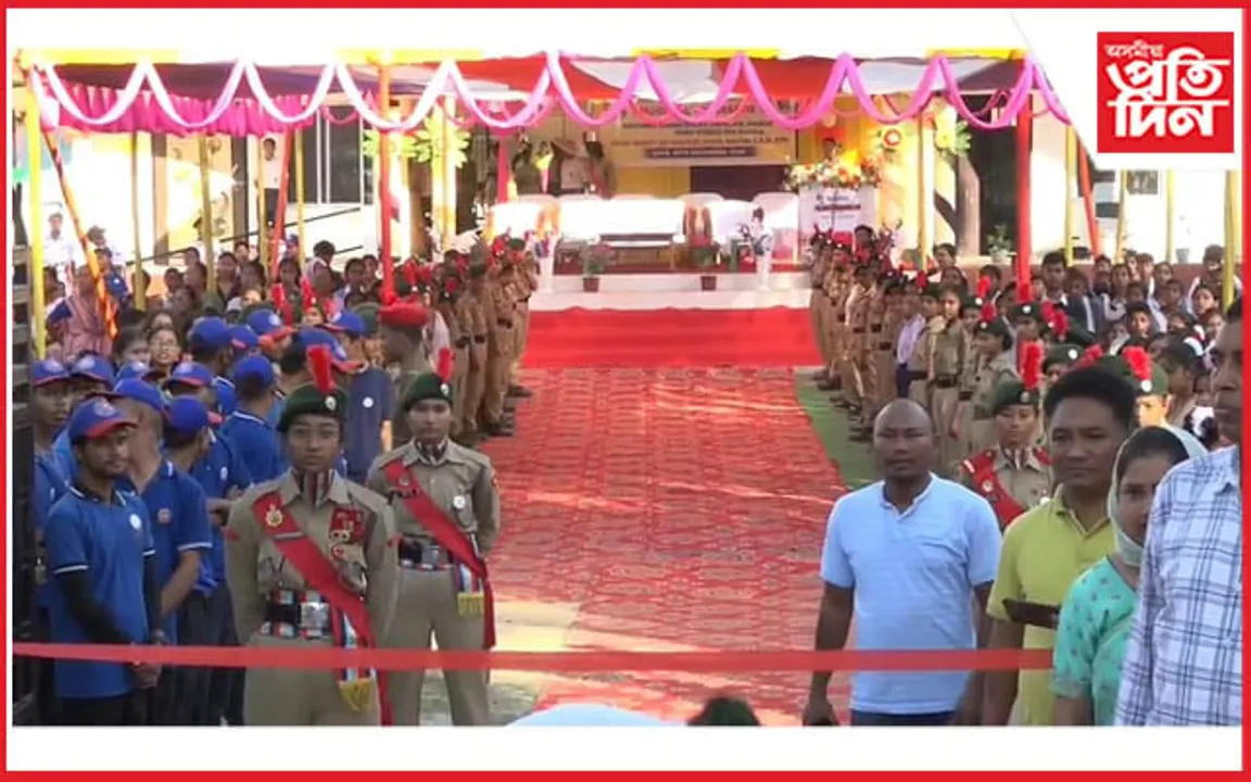 ওৰাঙত কস্তুৰবা গান্ধী বালিকা বিদ্যালয়ৰ নতুন ভৱন আনুষ্ঠানিকভাৱে মুকলি...