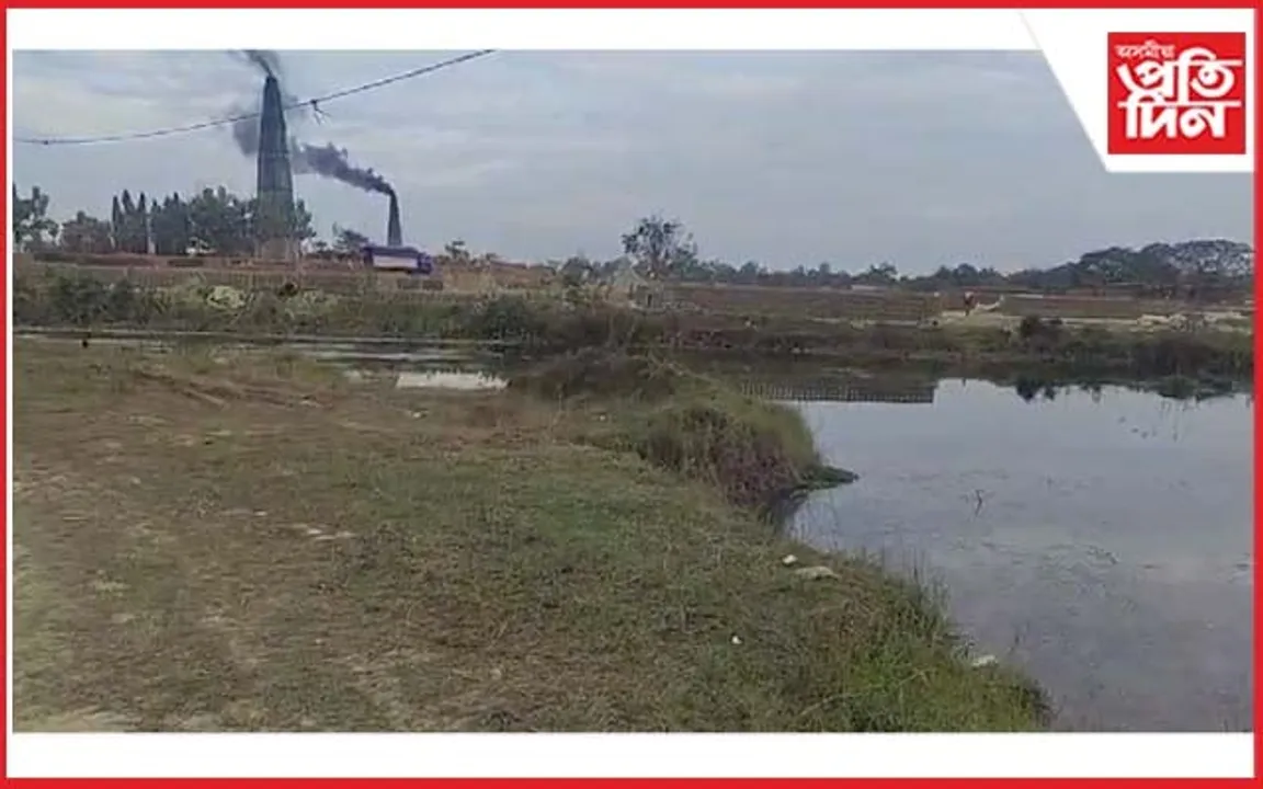 বিহালীৰ কে কে বি ইটাভাটাৰ মালিকৰ চৰকাৰী ভূমিত অবৈধ খনন