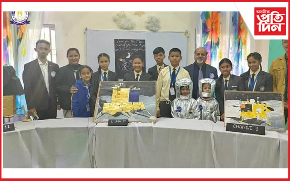 ডাউন টাউন গুৰুকুলত GAGANYAAN: A Celestial Odyssey  শীৰ্ষক বিজ্ঞান প্ৰদৰ্শনী...