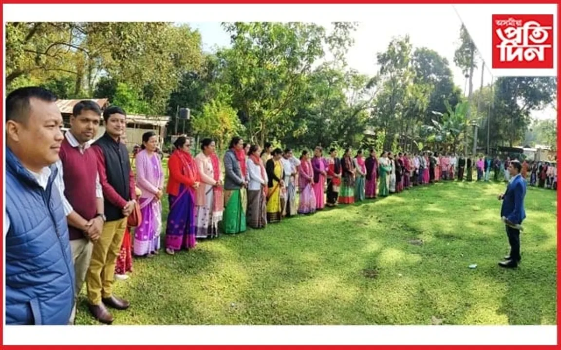 তিতাবৰ শিক্ষাখণ্ডৰ বুনিয়াদী সাক্ষৰতা আৰু সাংখ্যিকতাৰ প্ৰশিক্ষণ কাৰ্যসূচীৰ সফল সামৰণি... 