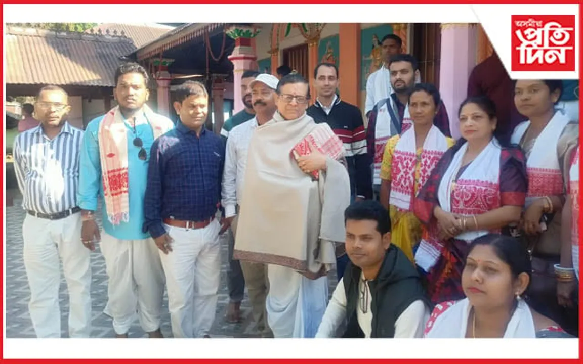 মাজুলীৰ পৰা চৰাইদেউ লৈ উত্তৰ-দক্ষিণ পাৰত কামৰূপ ডায়েটৰ ৩৬ জনীয়া দল...