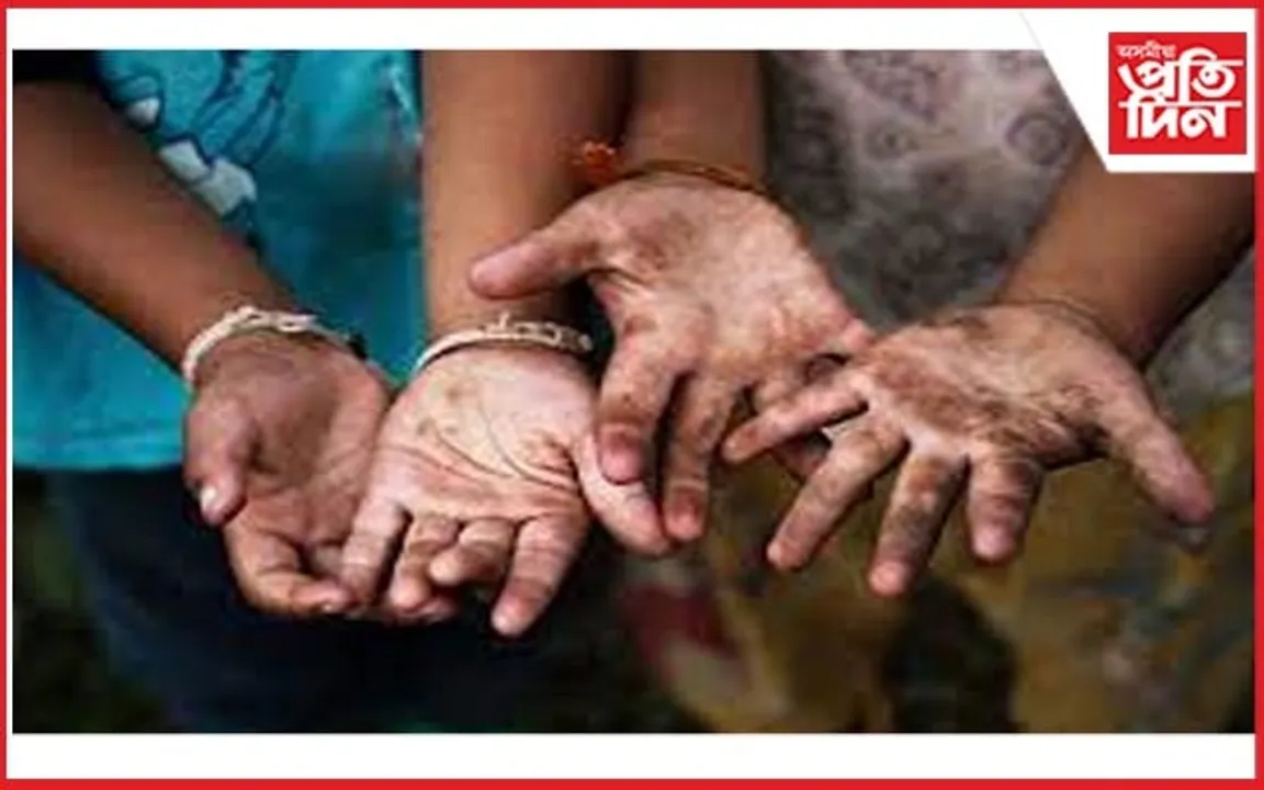 মঙলদৈত উদ্ধাৰ ৮ শিশু শ্রমিক