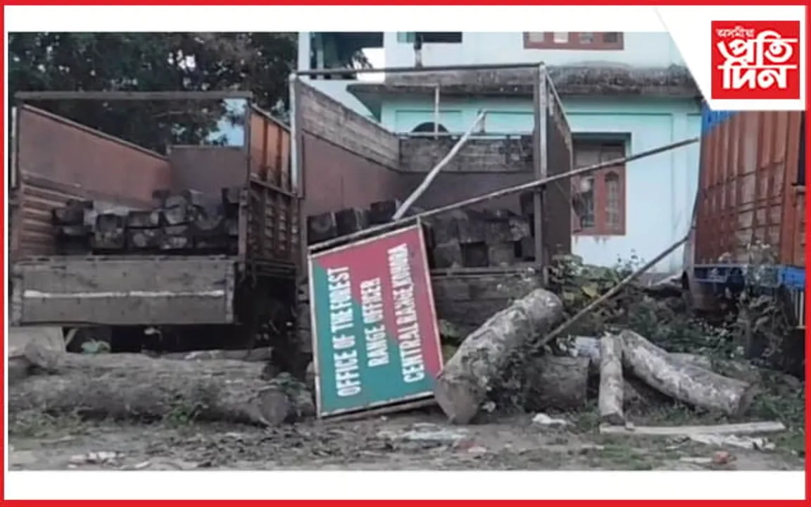 বনাঞ্চলিক বিষয়াৰ কাৰ্যালয়ৰ অবিহনে চলিছে কাজিৰঙা ৰাষ্ট্ৰীয় উদ্যানৰ কাম-কাজ...