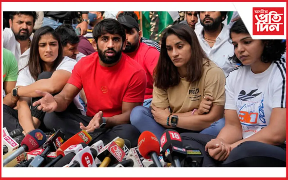 মল্লযুঁজাৰুৰ প্ৰতিবাদৰ মাজতে ভাৰতীয় অলিম্পিক সন্থাই গঠন কৰিলে তদৰ্থ সমিতি