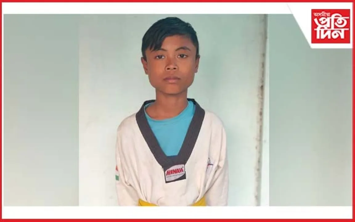 ৰাষ্ট্ৰীয় টাইকোৱানণ্ডো প্ৰতিযোগিতালৈ নিৰ্বাচিত বৰহোলাৰ ৰিদিপ বৰা