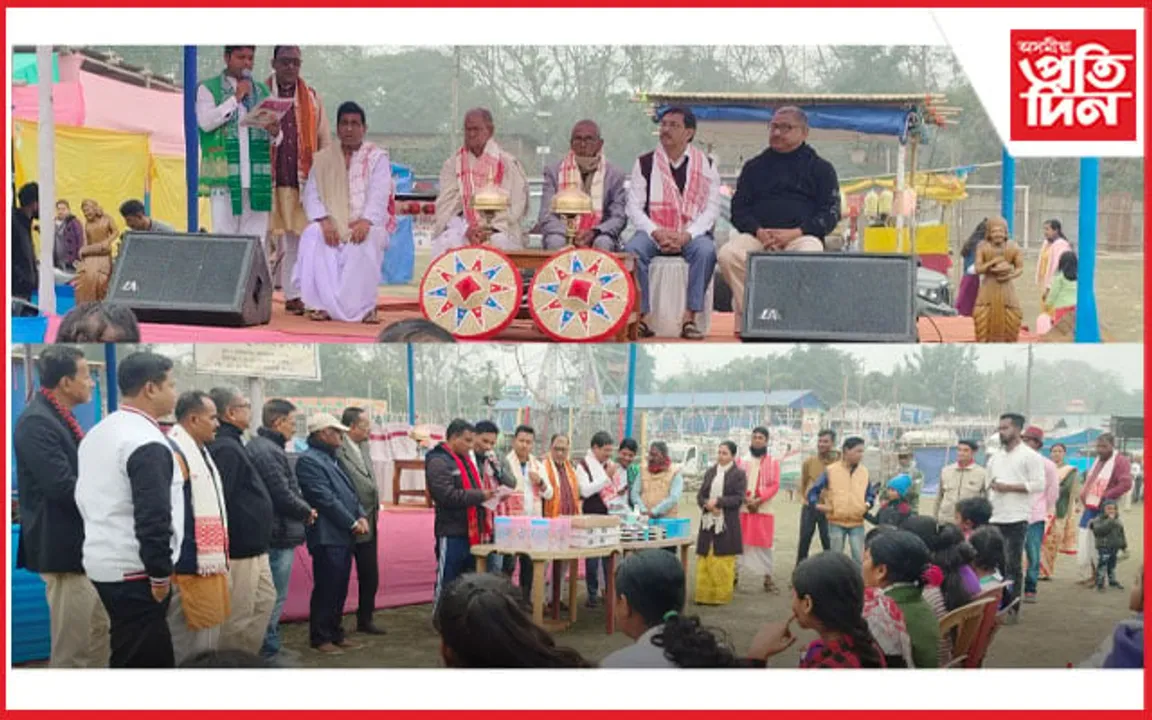 ব্যতিক্ৰমি চিন্তা-চৰ্চাৰে উৰিয়া গাঁৱৰ ভোগালী বিহু উৎসৱ