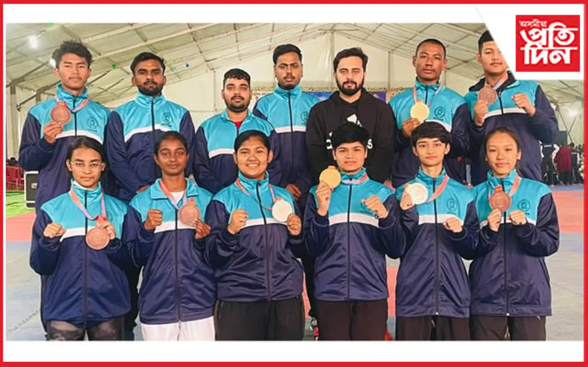 ৬৭ সংখ্যক ৰাষ্ট্ৰীয় স্কুল ক্রীড়া টাইকোৱানড'ত অসমৰ ৯ টা পদক...