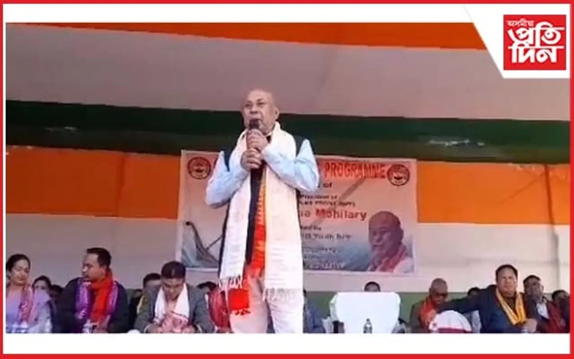 হাগ্ৰামাৰ উপস্থিতিত তামুলপুৰত বি পি এফৰ যোগদান সমাৰোহ