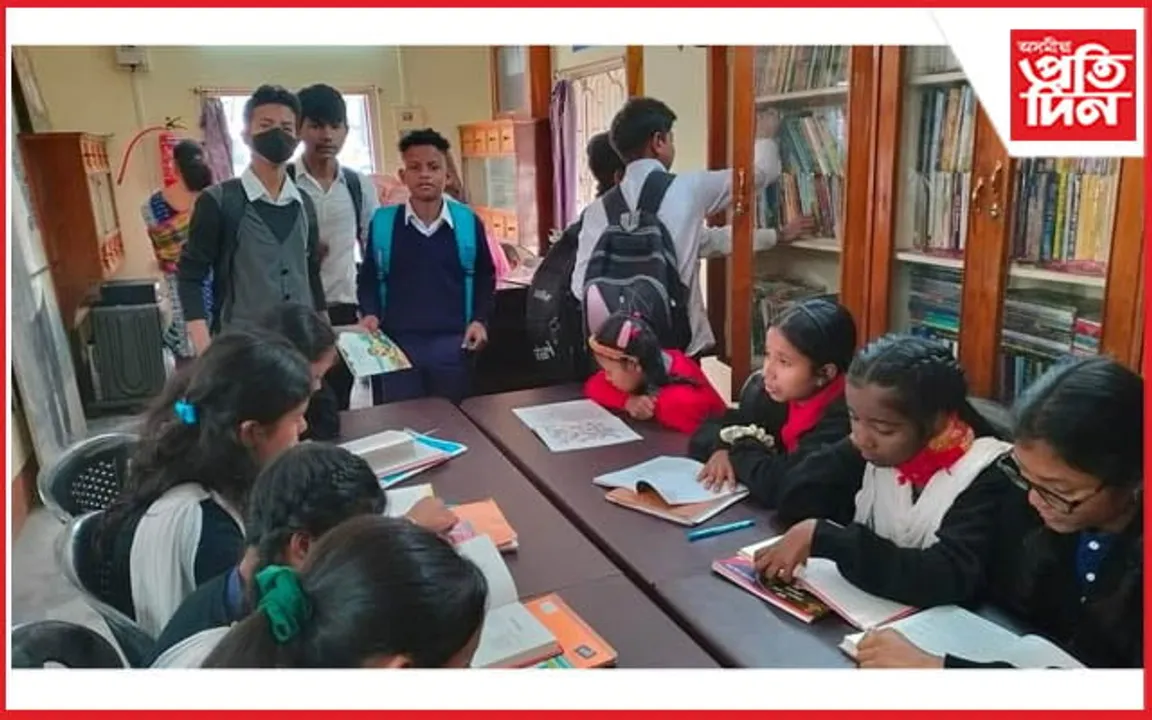 বছৰৰ প্ৰথম দিনটোতে কলিয়াবৰ মহকুমা পুথিভঁৰালৰ "পুথিভঁৰাললৈ গৈ কিতাপ পঢ়ো আহক" শীৰ্ষক অনুষ্ঠান...