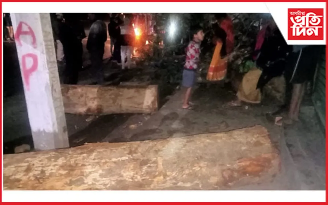 চাপৰৰ ৰাষ্ট্রীয় ঘাইপথত ভয়ংকৰ পথ দুৰ্ঘটনা...