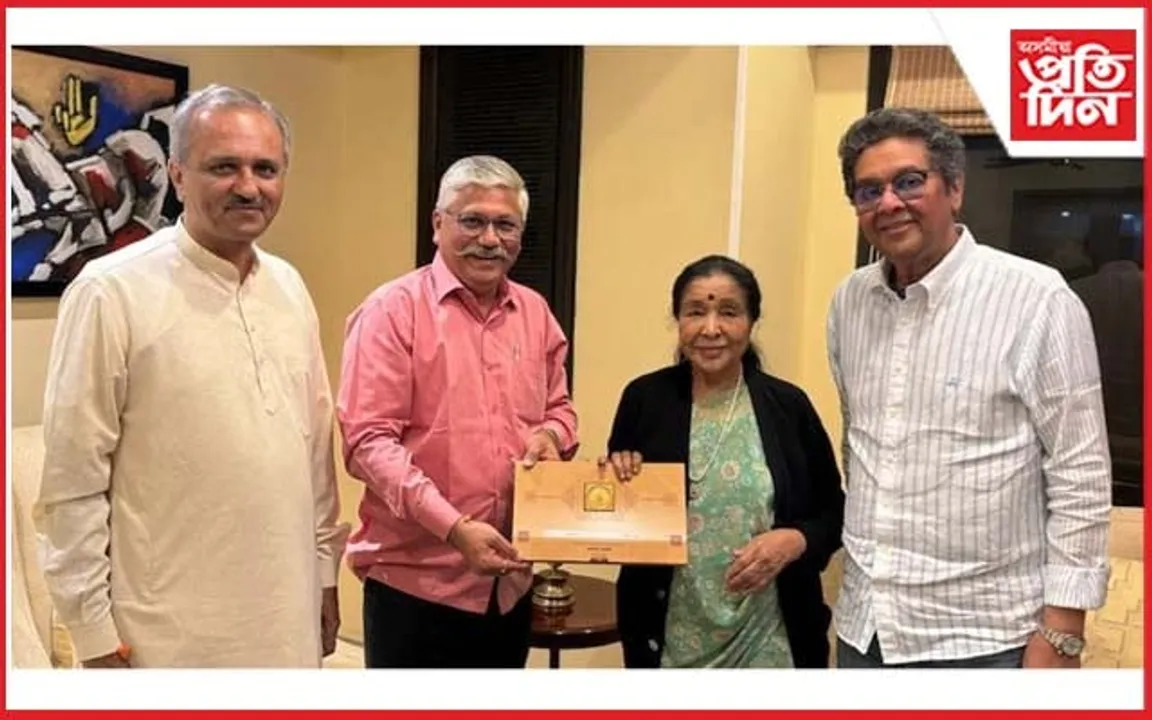 ৰাম মন্দিৰ উদ্বোধনী অনুষ্ঠানৰ বাবে আমন্ত্ৰণ জনালে সুকণ্ঠী গায়িকা আশা ভোচলেক