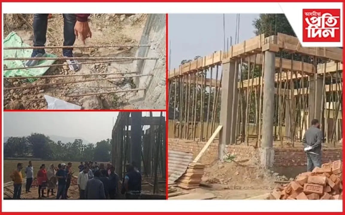 বিদ্যালয়ৰ প্ৰধান শিক্ষক, অভিযন্তাই মিলি খেলিছে শিক্ষাৰ্থীৰ জীৱনৰেঃগৃহ নিৰ্মাণৰ নামত ব্যাপক দুৰ্নীতি...