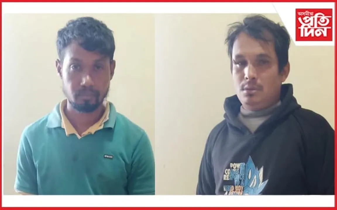 একে নিশাই ৮ খন দোকান চাফাই কৰা দুই চোৰক গ্ৰেপ্তাৰ...