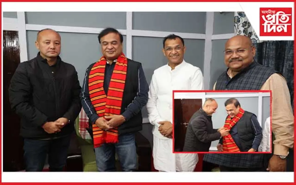 গোলাঘাট জিলাৰ কংগ্ৰেছৰ সভাপতি দাদু টায়ে বিজেপিত যোগদানৰ সম্ভাৱনা