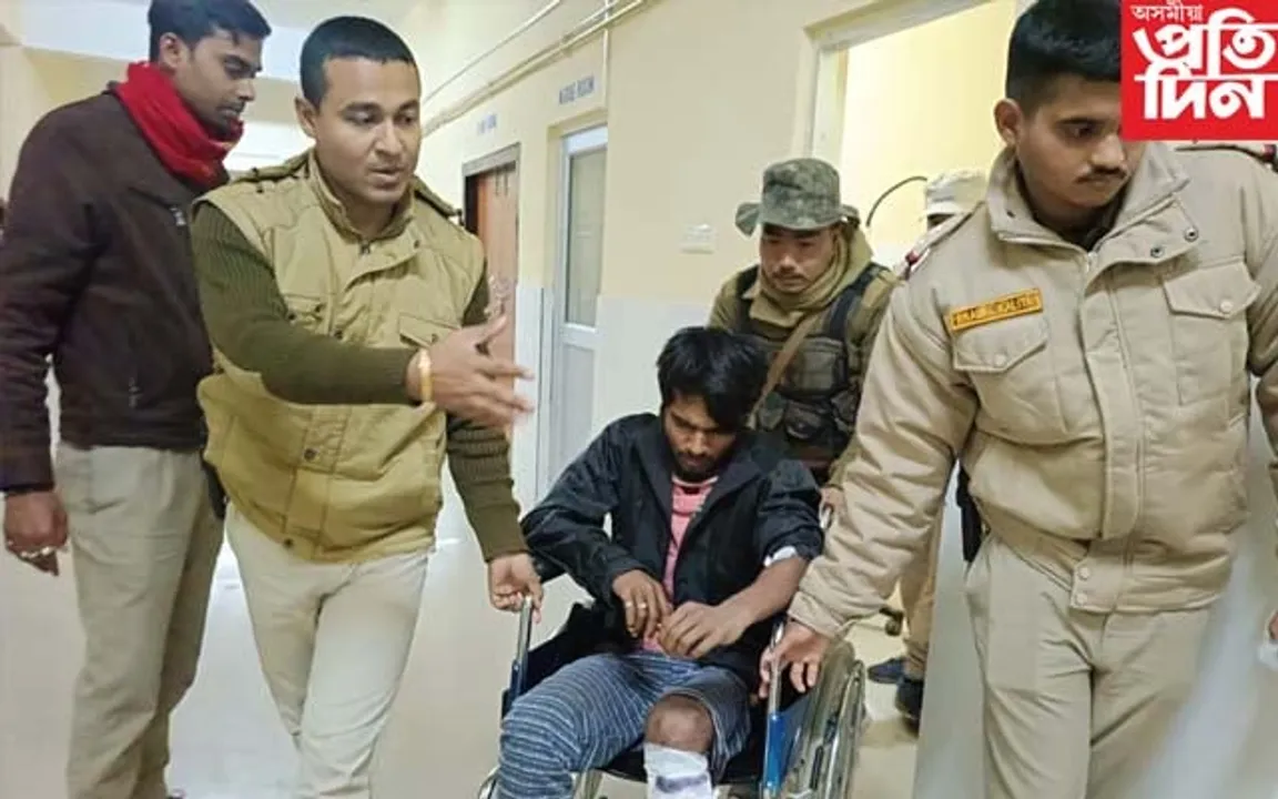 লামডিং আৰক্ষীৰ গুলীত আহত ড্ৰাগছ সৰবৰাহকাৰী...