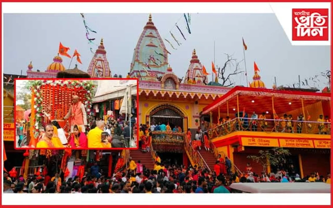  বিশ্বনাথৰ ঠাকুৰবাৰী মন্দিৰৰ বিশাল শোভাযাত্ৰা