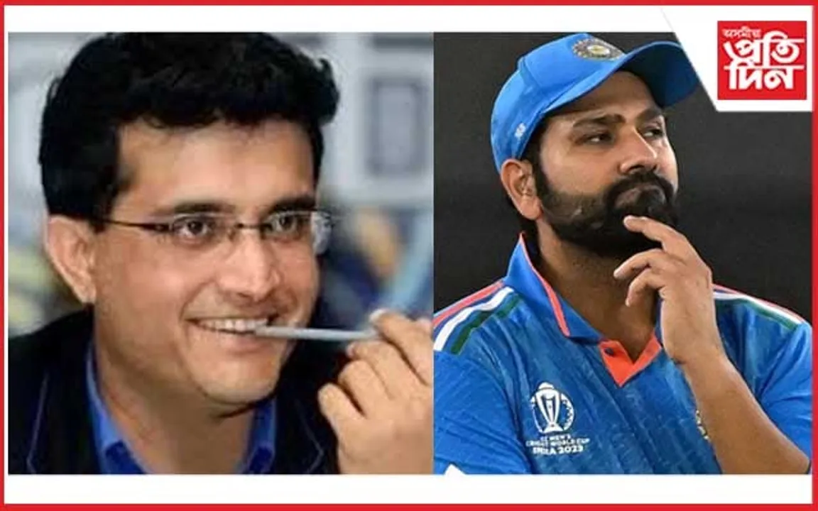 ৰোহিত শৰ্মাৰ সমৰ্থনত প্ৰাক্তন অধিনায়ক সৌৰভ গাংগুলী
