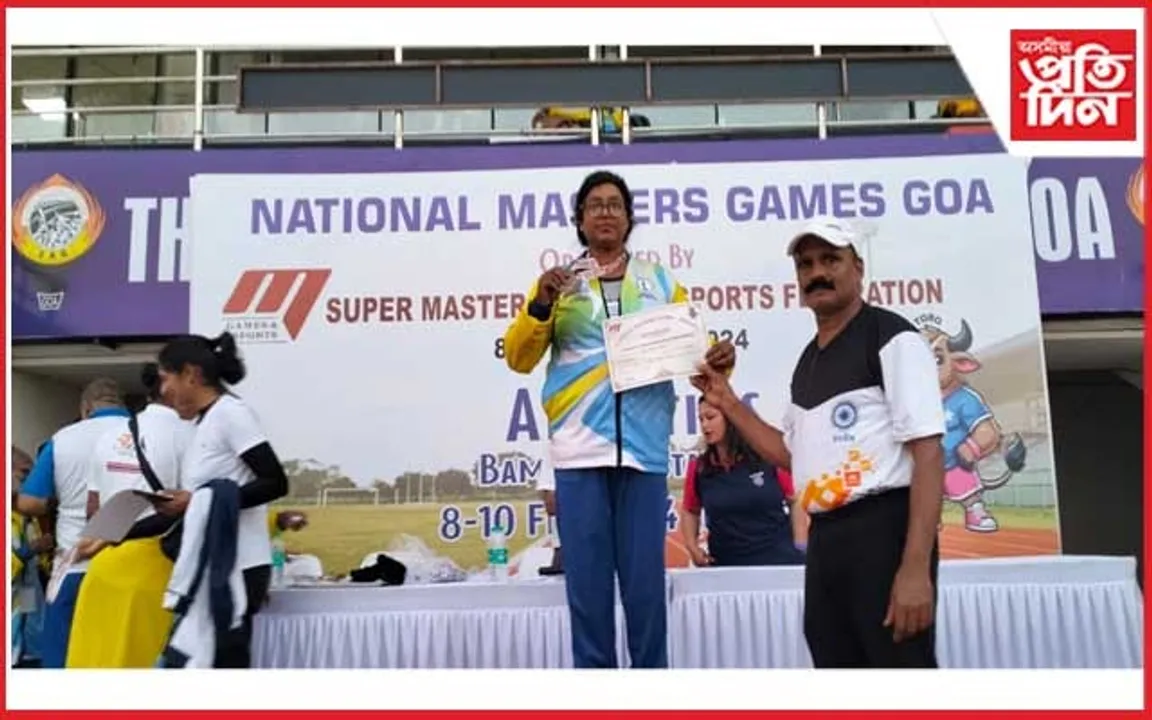 ৰাষ্ট্ৰীয় মাষ্টাৰ গেমচত জিলিকিল নগাঁৱৰ  ড০ জুনু দেৱী