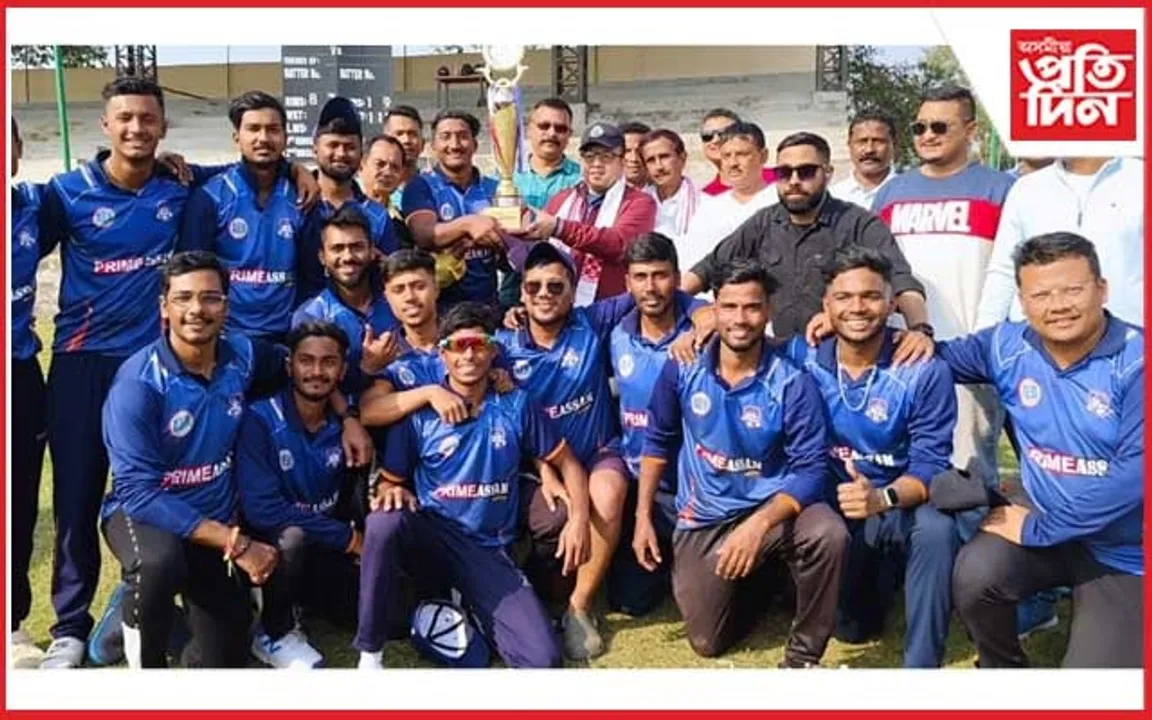যোৰহাট 'বি' ডিভিজন ক্ৰিকেট লীগ সম্পন্ন : দিগন্ত ক্লাৱ চেম্পিয়ন