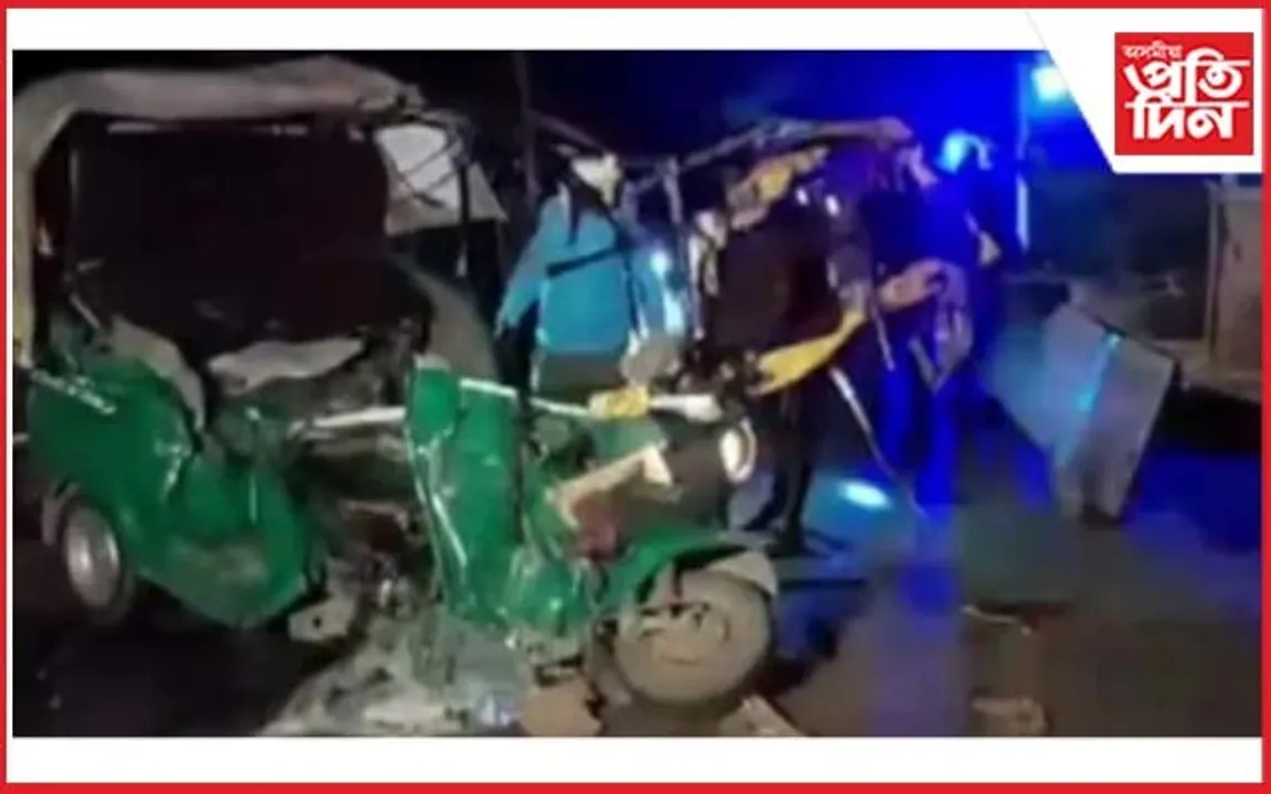 নিশাৰ ৰাজপথত যমদূতৰ ৰূপত ট্ৰাকঃ ৮ জনকৈ লোকৰ মৃত্যু, আহত ৬ জন...