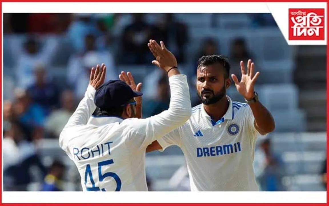 ধোনীৰ চহৰত জ' ৰুটৰ দায়িত্বশীল শতক : অভিষেক মেচত আকাশদীপৰ ৩টা উইকেট