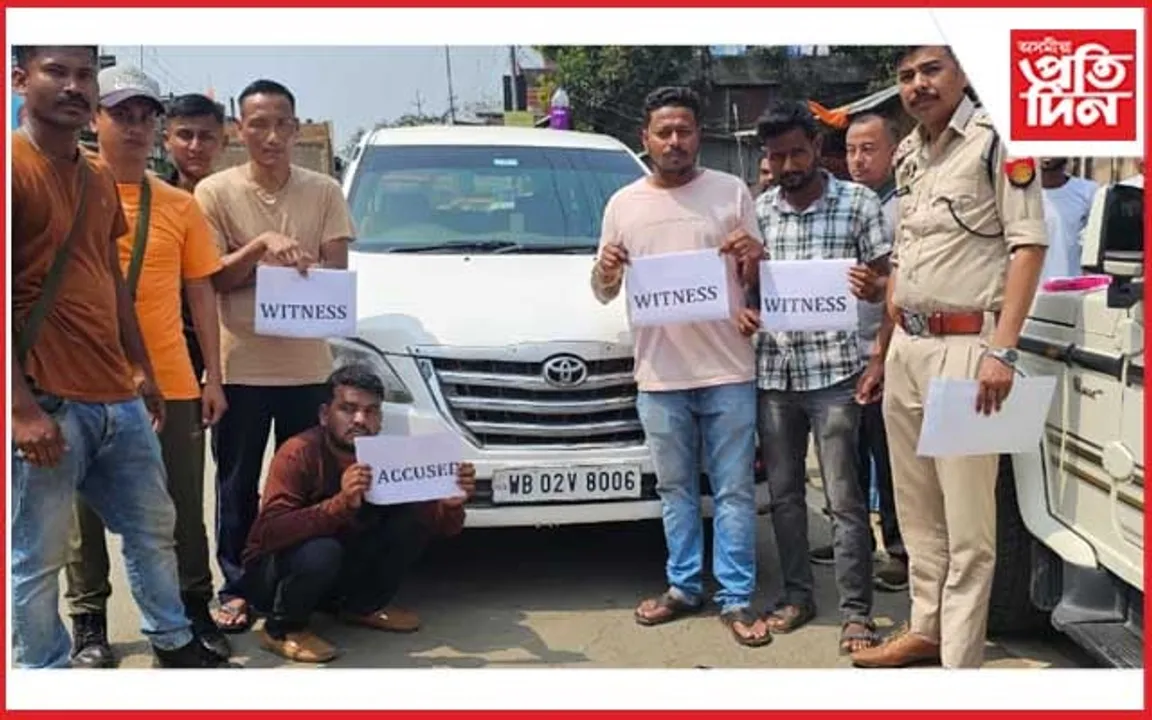 কাছাৰত হেৰ'ইনসহ এজনক আটক