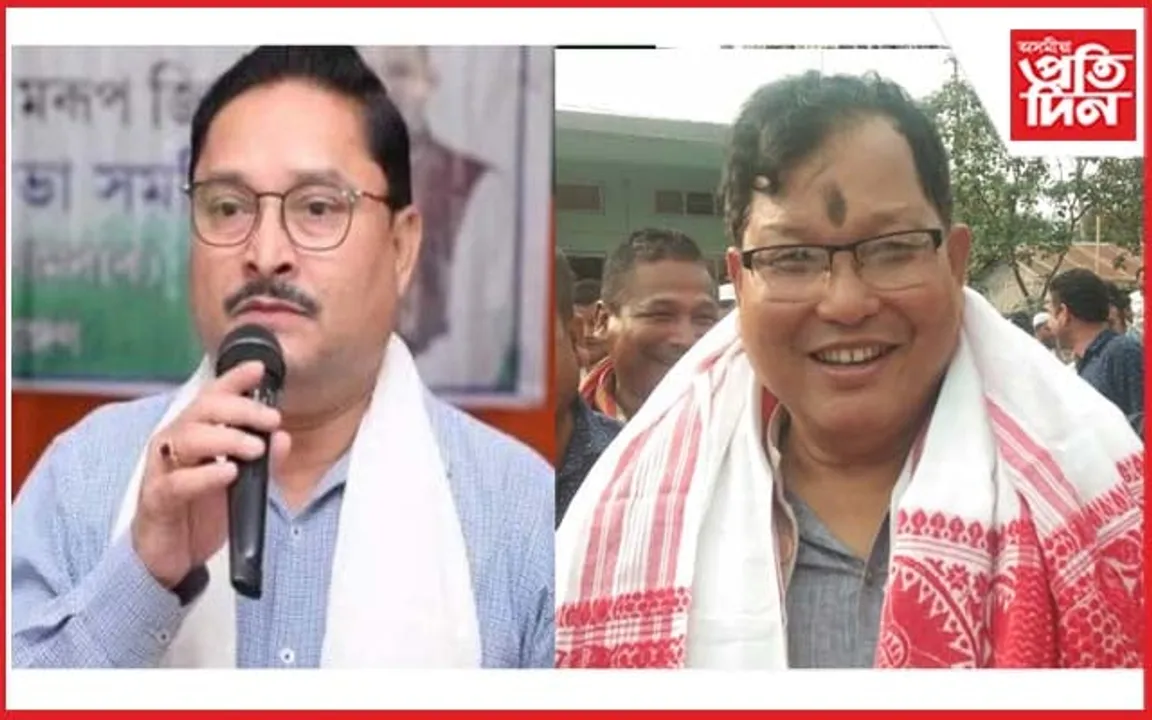 মঙলদৈত দুর্গা দাসক প্রত্যাহ্বান, নিজৰ আঙুলি কটাৰ পণ ল'লে দিলীপ শইকীয়াই...