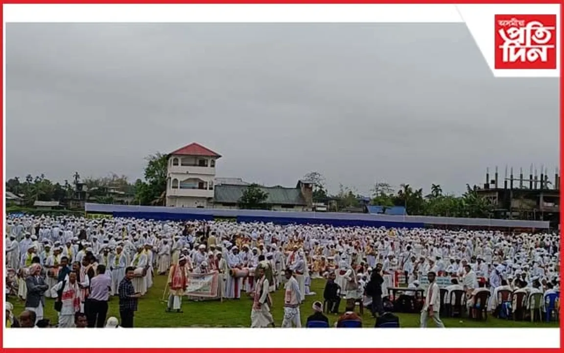 ধেমাজিত গায়ন-বায়ন সমাৰোহৰ সফল সামৰণি