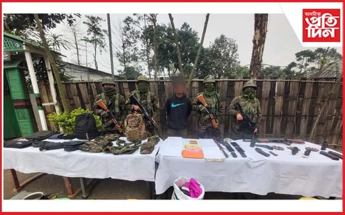 আছাম ৰাইফলছ, NSCN (K) ৰ মাজত সংঘৰ্ষঃ এজন নিহত, এজনক আটক...