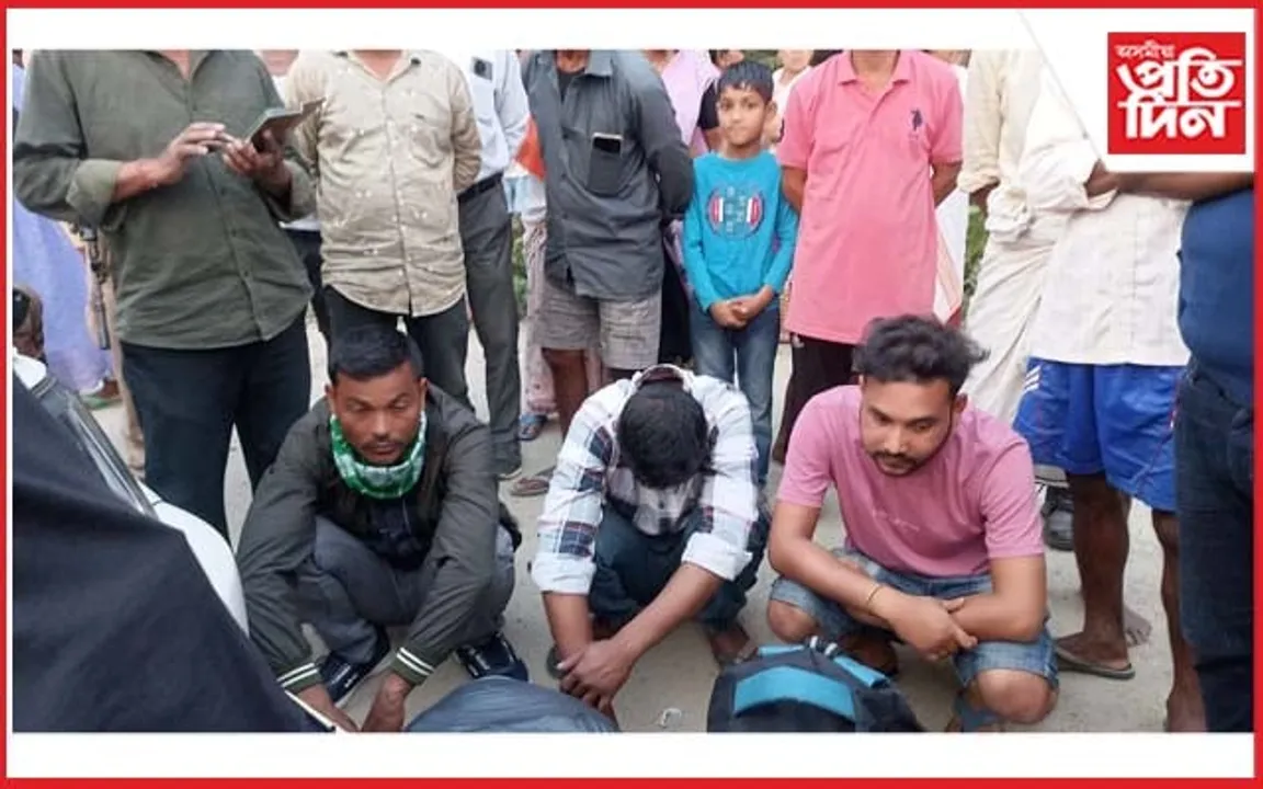 লখিমপুৰৰ চিয়াজুলীত বৃহৎ পৰিমাণৰ নিষিদ্ধ গাঞ্জা জব্দ...