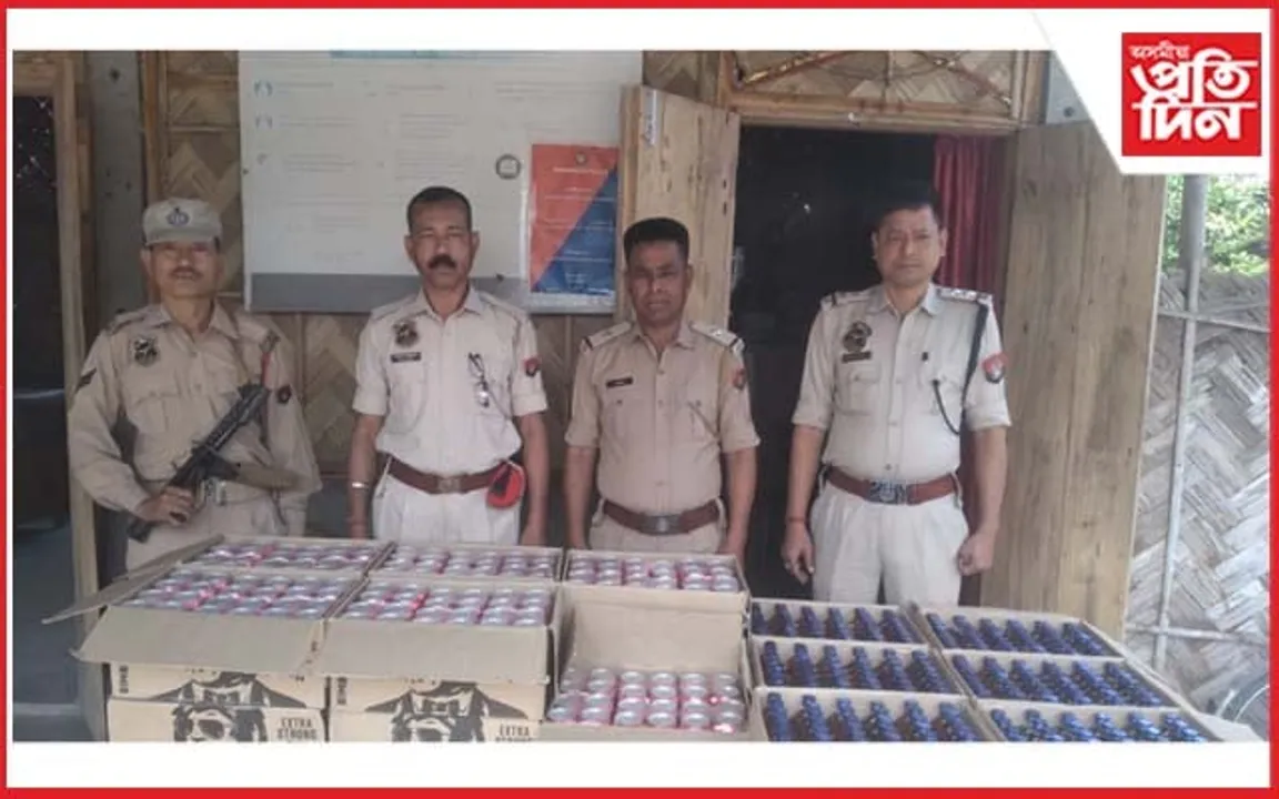 নিৰ্বাচনৰ প্ৰাকক্ষণত অৰুণাচলী সুৰাৰ বিৰুদ্ধে ইটাখোলা আৰক্ষীৰ তীব্ৰ অভিযান