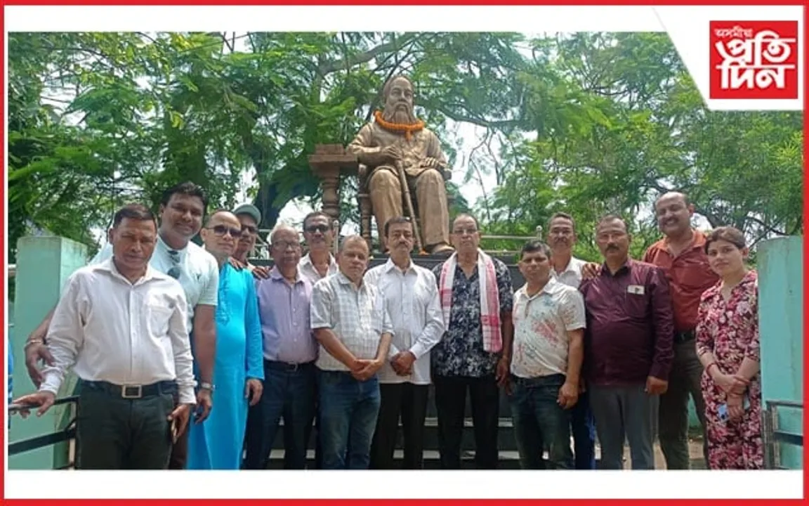 গোলাঘাটত ভাষাৰ ওজা হেমচন্দ্ৰ বৰুৱাক স্মৰণ...