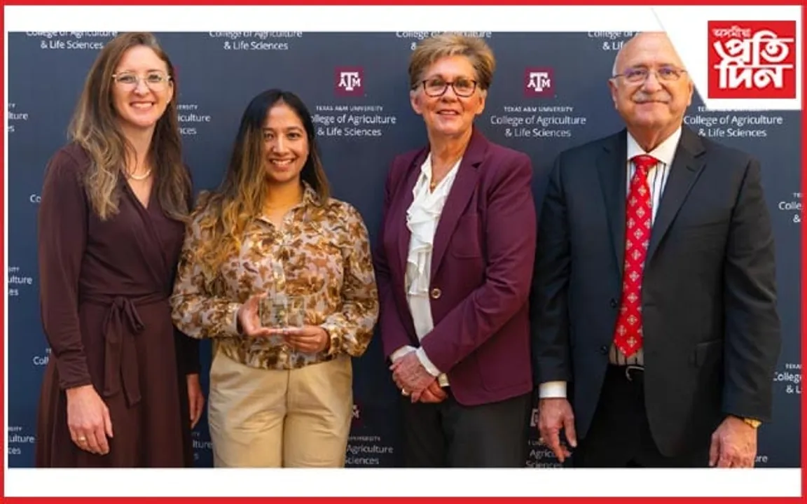 টেক্সাছ বিশ্ববিদ্যালয়ত অধ্যয়নৰত নগাঁৱৰ শিখাদ্ৰী মহন্তৰ সফলতাঃ লাভ কৰিলে ৩ টা পৃথক স্বীকৃতি...