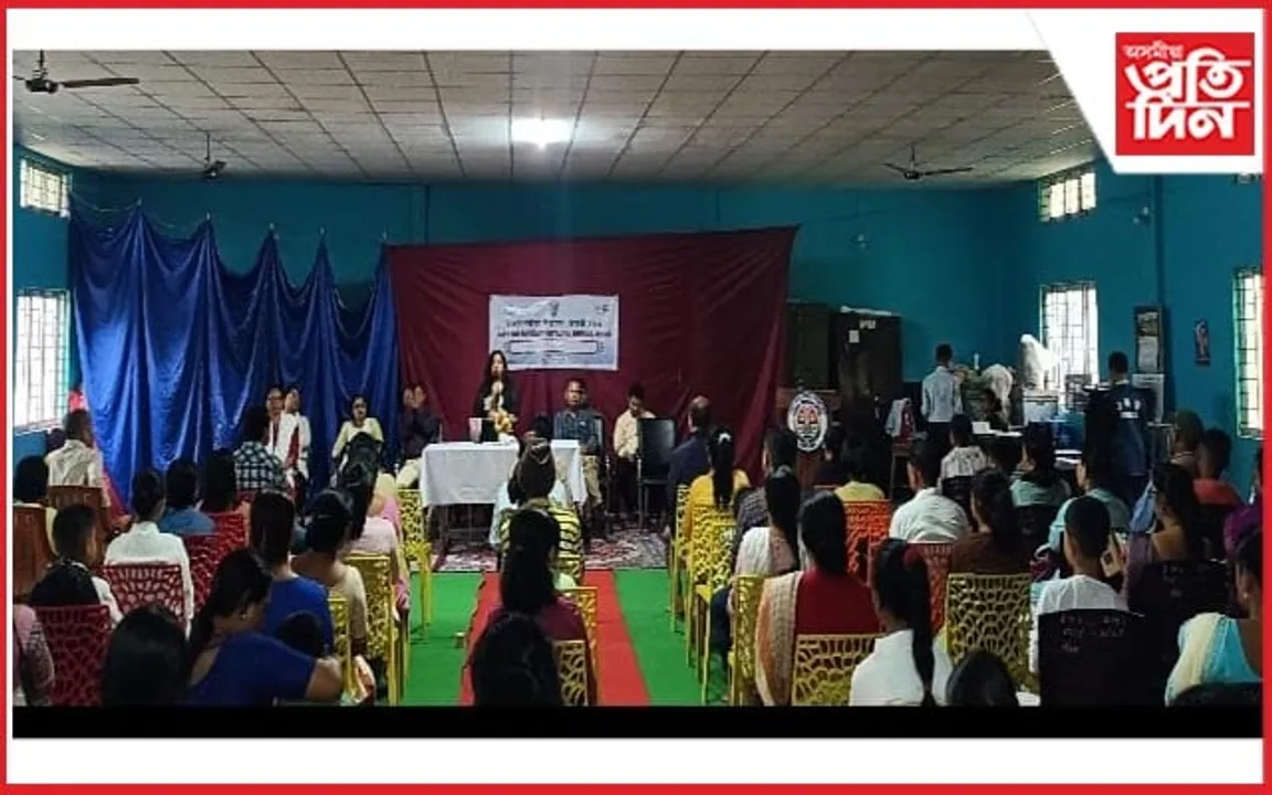 ধেমাজি জৱাহৰ নৱোদয় বিদ্যালয়ত সমাবেশ অনুষ্ঠান...