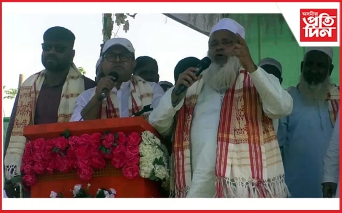 হাজিৰহাটত দলীয় কৰ্মীক কাণতলীয়া চৰ আজমলৰ..
