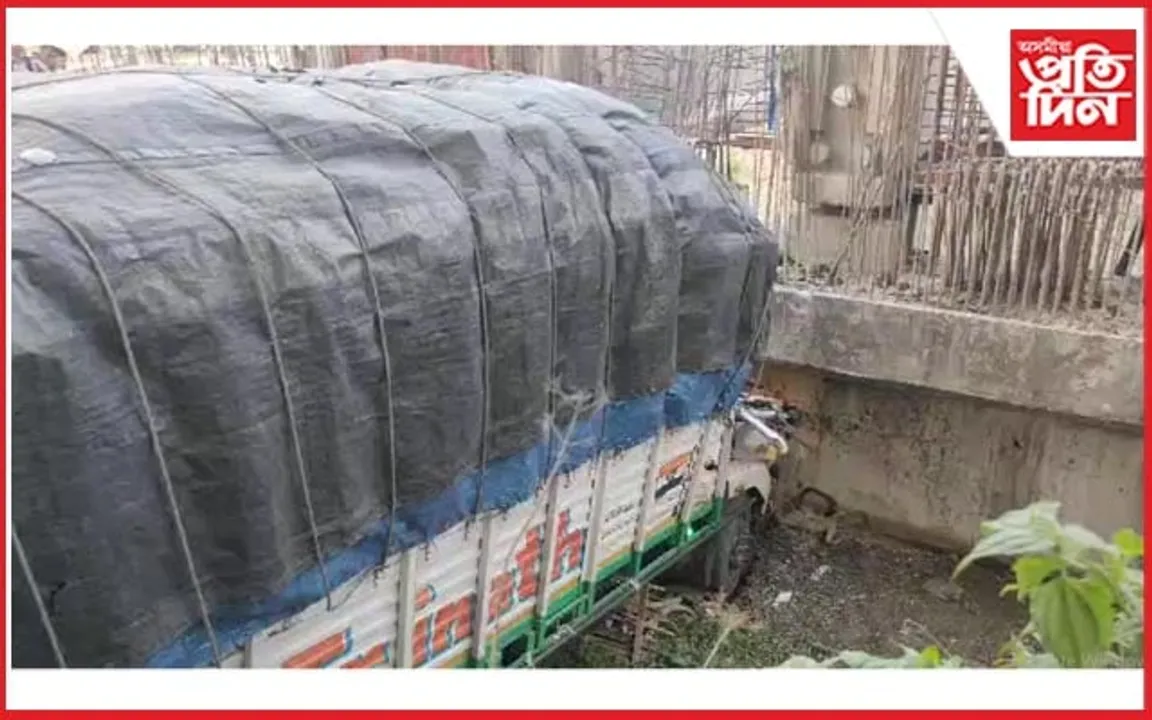 ঘিলাধাৰী দলঙত দুৰ্ঘটনাঃ নিহত ট্ৰাক চালক