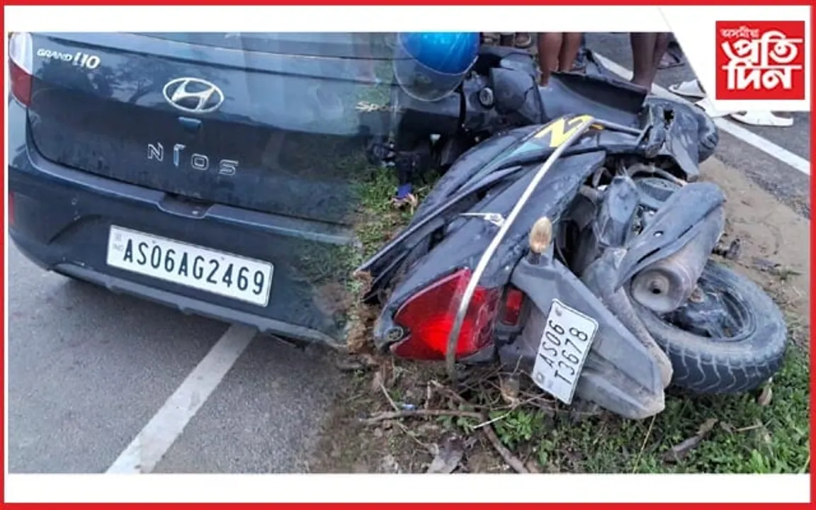 ডিব্ৰুগড়ৰ জকাইত ভয়ংকৰ পথ দুৰ্ঘটনাঃ এজনৰ অৱস্থা সংকটজনক