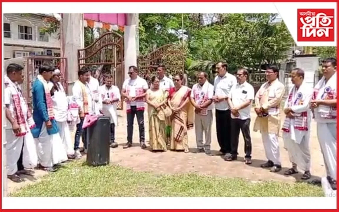 নিজ টেঙাখাতত ৪০ সংখ্যক ৰঙালী বিহু সন্মিলন..