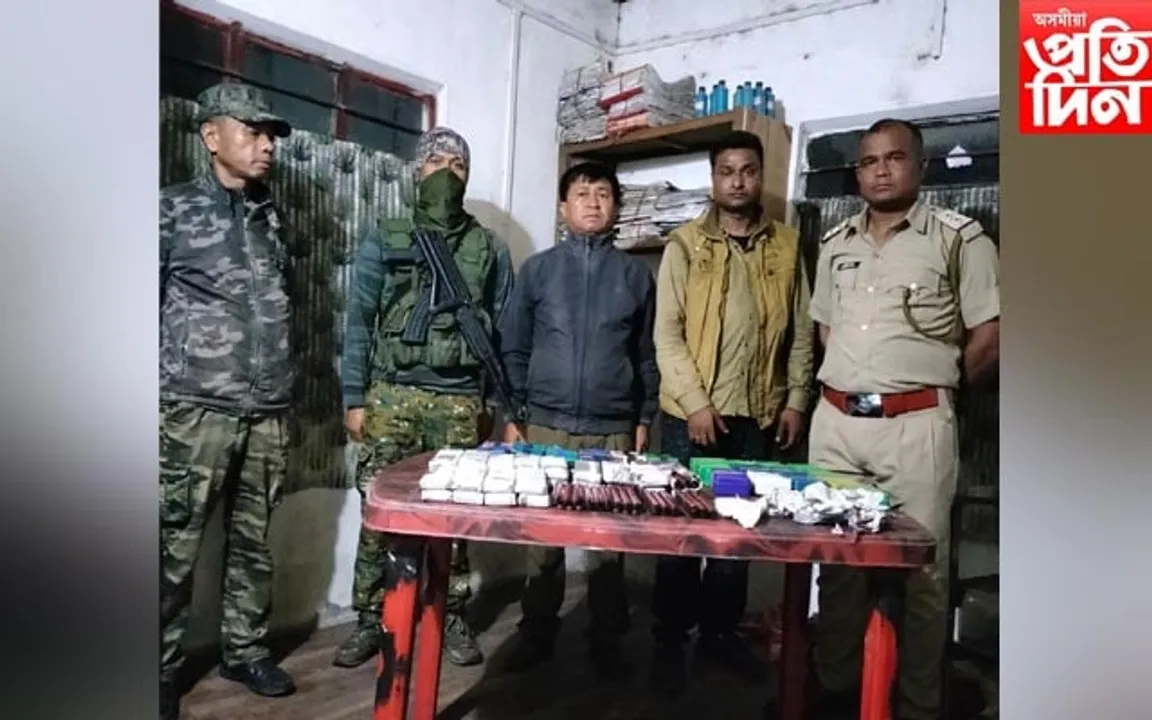 শ্বিলং অভিমুখী নৈশ বাছত ২কোটিৰ নিচাযুক্ত সামগ্ৰী উদ্ধাৰ...