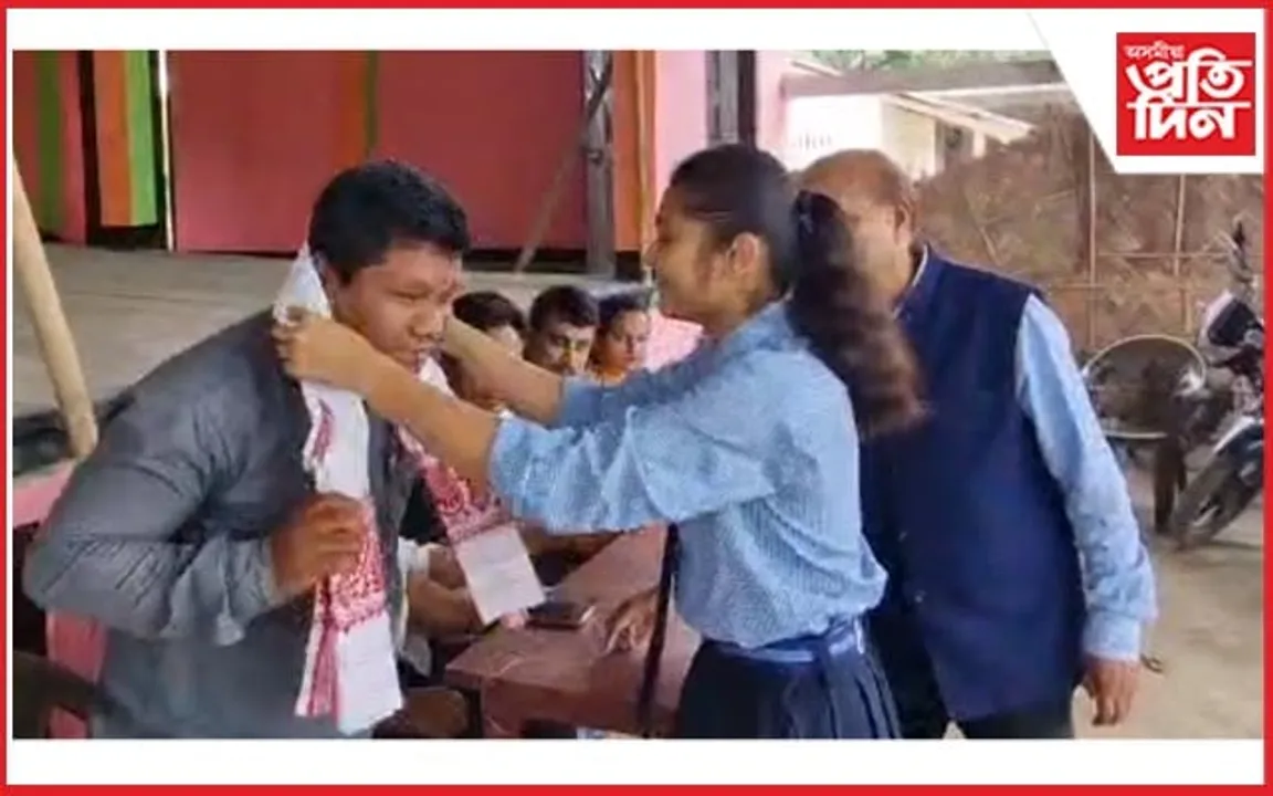 ১০০% উত্তীৰ্ণৰে নদুৱাৰৰ বালিজুৰি চিনিয়ৰ চেকেণ্ডাৰী স্কুলৰ সাফল্য...