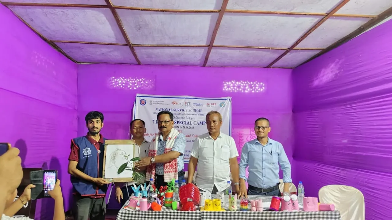 তিতাবৰৰ যোৰহাট ডায়েটত ৰাষ্ট্ৰীয় সেৱা আঁচনিৰ ৭ দিনীয়া বিশেষ শিবিৰৰ সফল সামৰণি... 