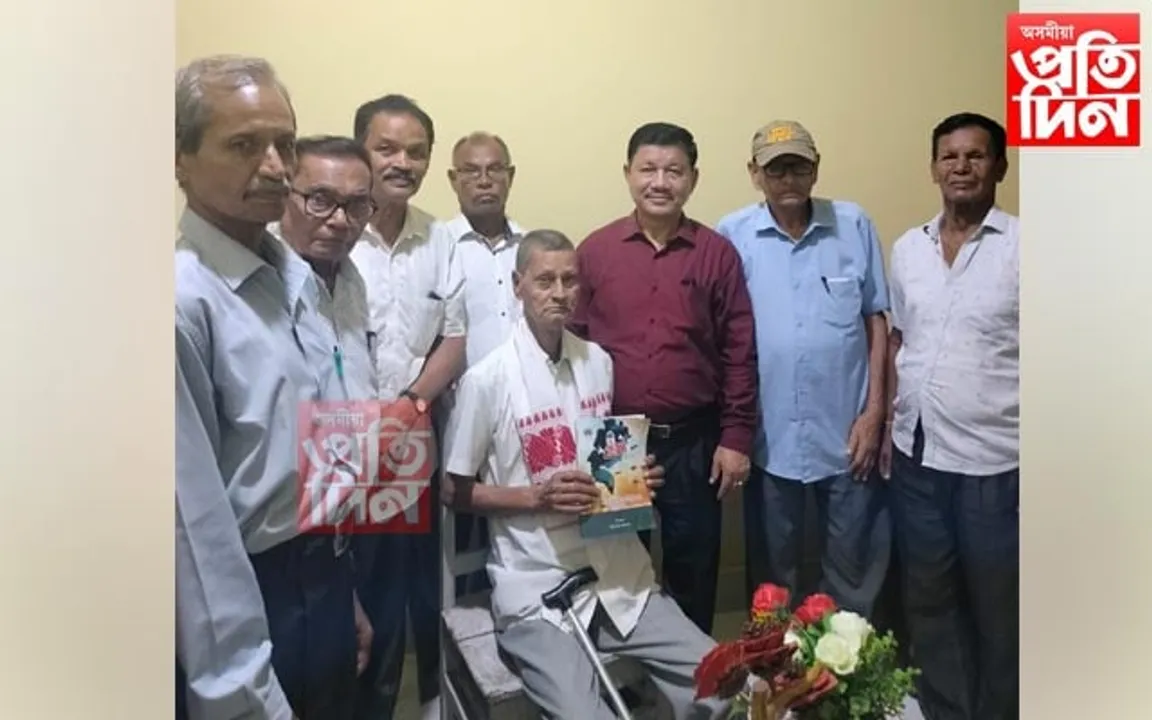 মহানগৰীত জ্যেষ্ঠ নাগৰিকক সু-স্বাস্থ্য কামনাৰে শুভেচ্ছা জ্ঞাপন জ্যেষ্ঠ নাগৰিক সংস্থাৰ...