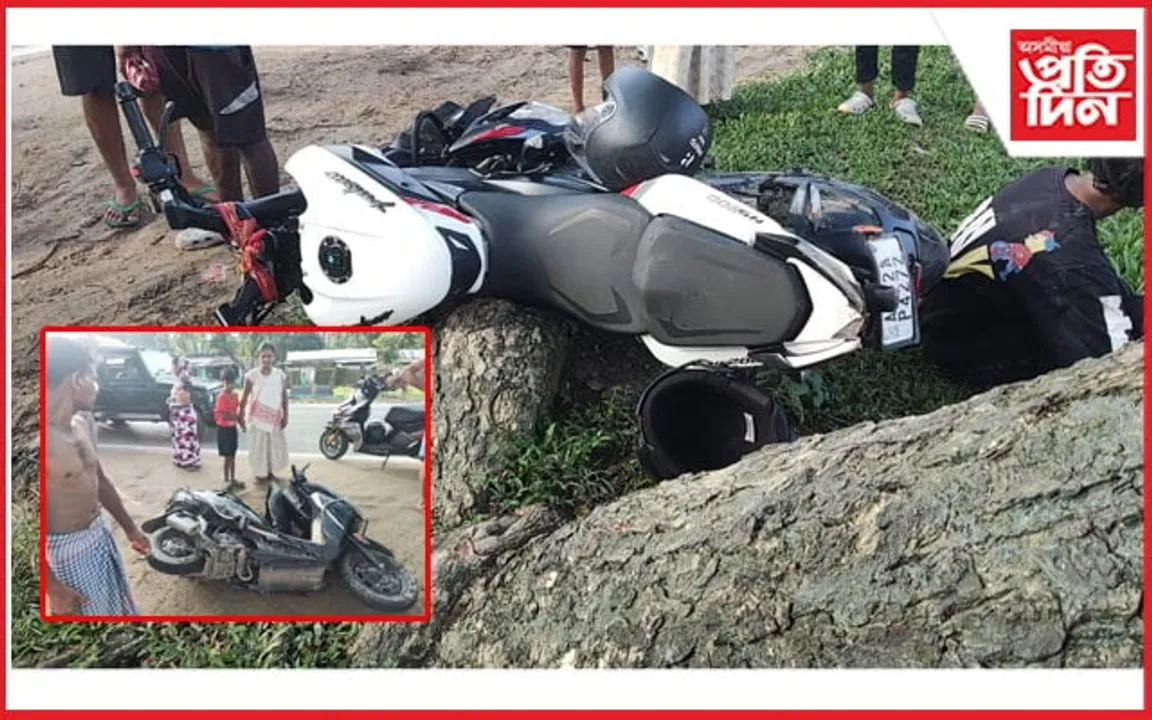 বাগৰিত পথ দুৰ্ঘটনাত বন কৰ্মী নিহত...