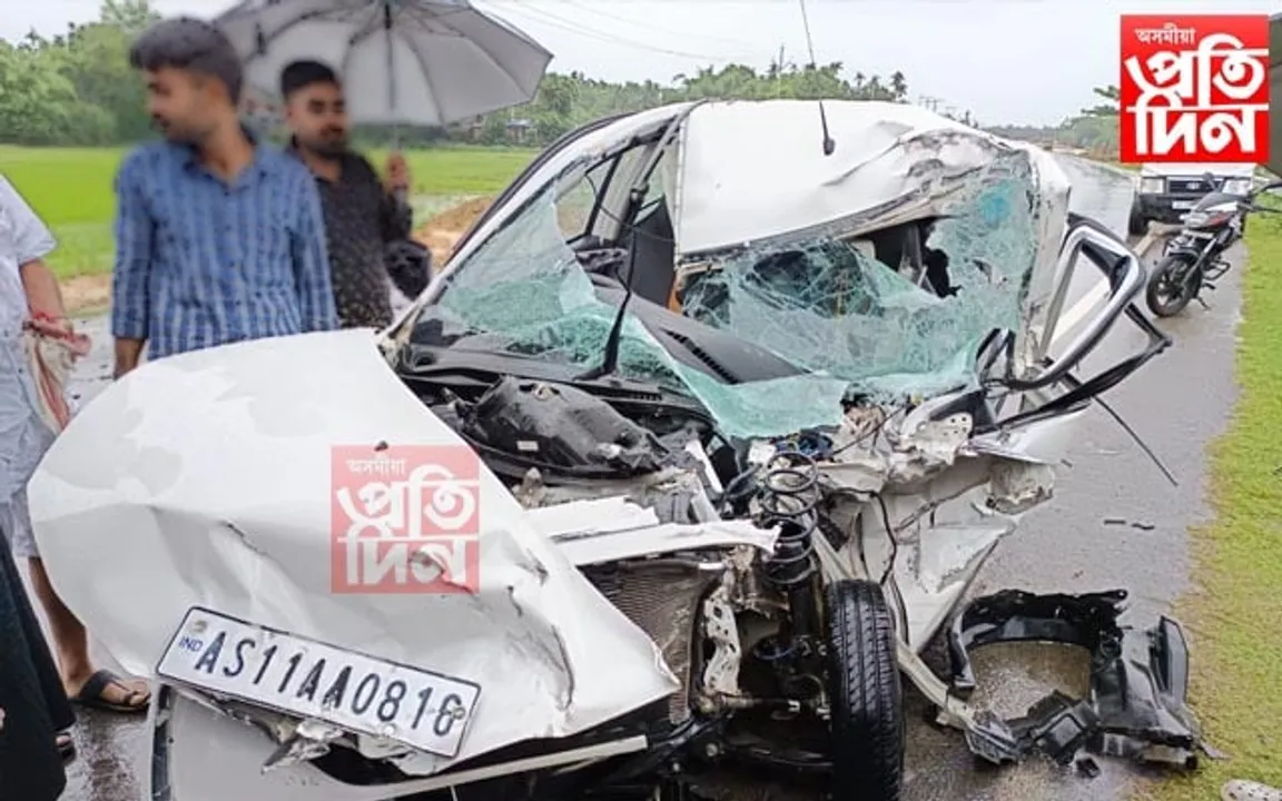 ঈদৰ উল্লাহৰ মাজতে শিলচৰত ভয়ংকৰ দুৰ্ঘটনাঃ কথমপি প্ৰাণ ৰক্ষা এজনৰ