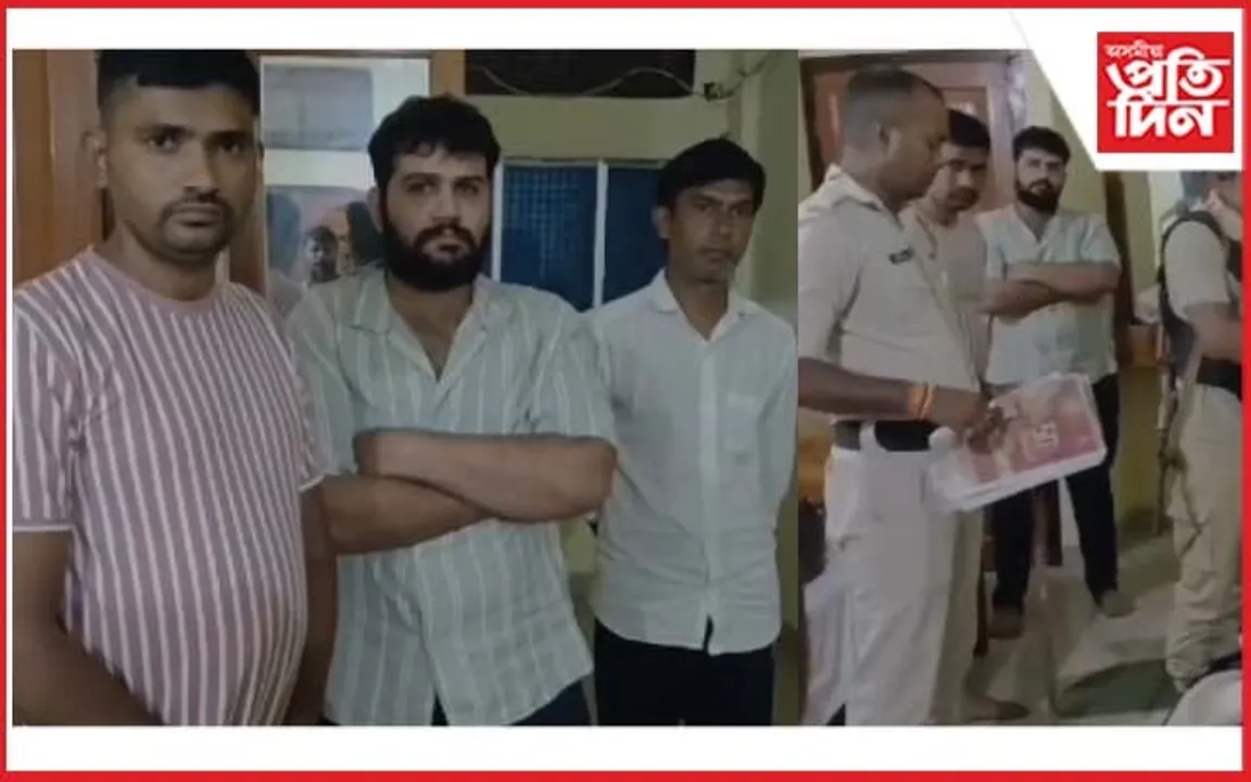 লংকাৰ হোটেলৰ পৰা সোণৰ বিস্কুট উদ্ধাৰ : বহিঃৰাজ্যৰ ৩জনক আটক