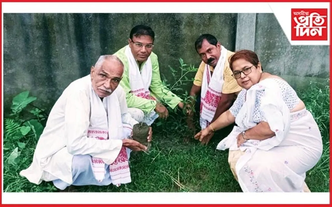 নলবাৰী জিলা সাহিত্য সভাৰ উদ্যোগত বিশ্ব পৰিৱেশ দিৱস পালন 
