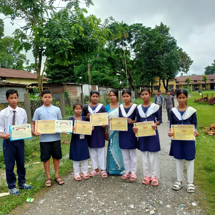 জলখানা ভঠুৱাখানা উচ্চ মাধ্যমিক বিদ্যালয়ৰ শিক্ষাৰ্থীৰ বিজ্ঞান প্ৰদৰ্শনীত অংশগ্ৰহণ