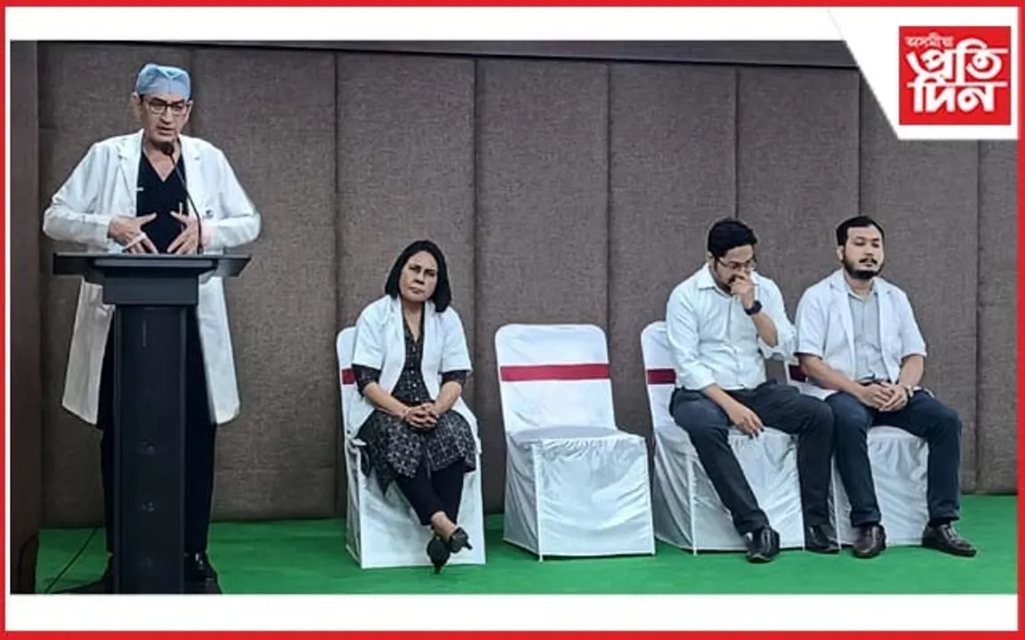 স্বাগত হাস্পতালত সফলভাৱে সম্পন্ন হ'ল ফাচিঅ’টেন্স পদ্ধতিৰে ৰোগীৰ অস্ত্ৰোপচাৰ