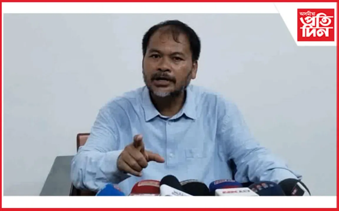 কাজিৰঙাত বিধায়ক অখিল গগৈৰ সংবাদমেল : মুখ্যমন্ত্ৰী ড০ শৰ্মাক সমালোচনা